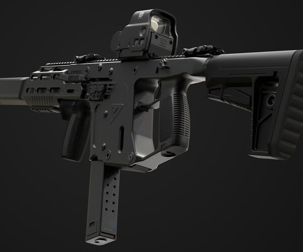 ArtStation - Kriss Vector Gen 2 Sub-D | Resources