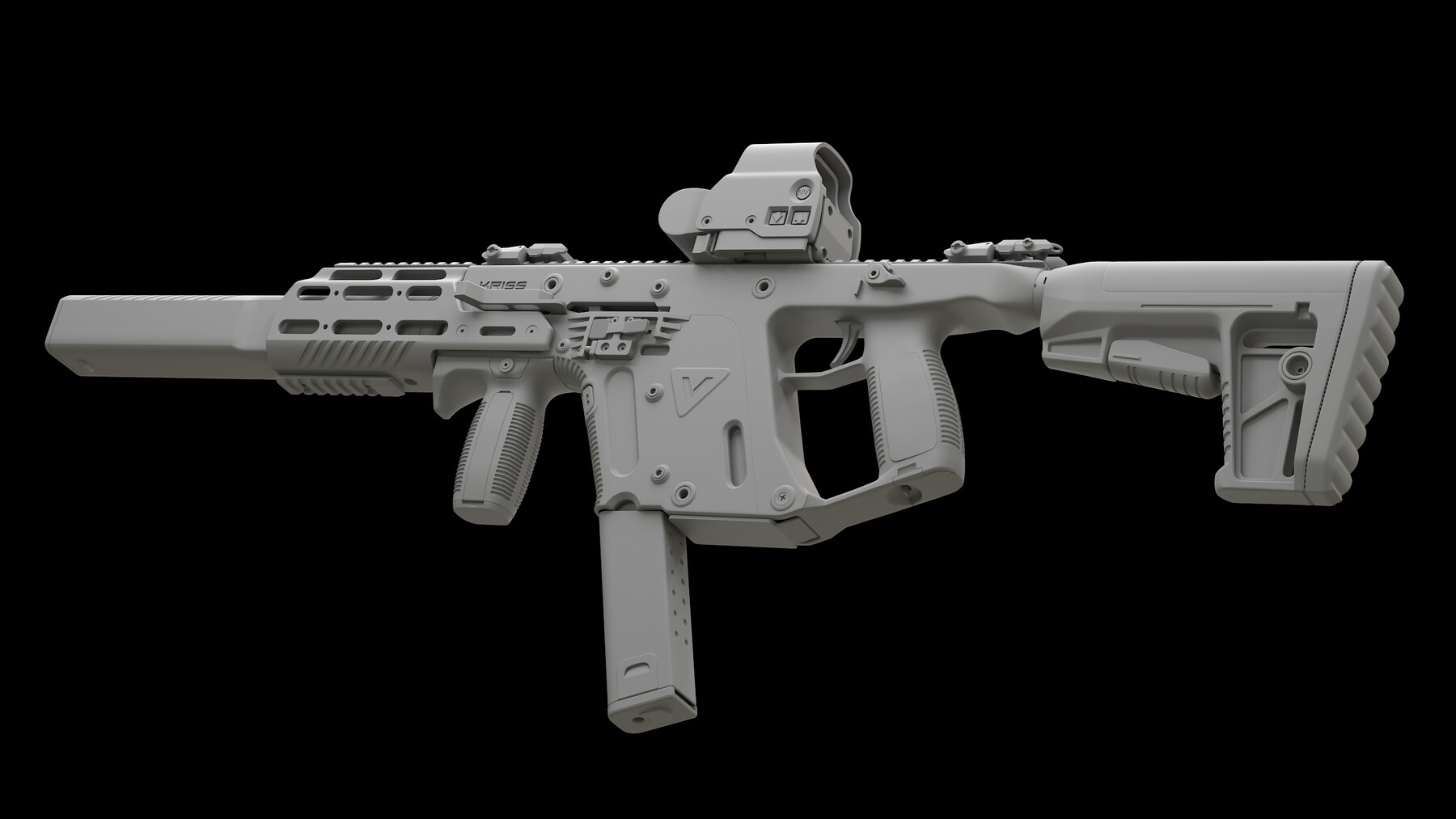 ArtStation - Kriss Vector Gen 2 Sub-D | Resources