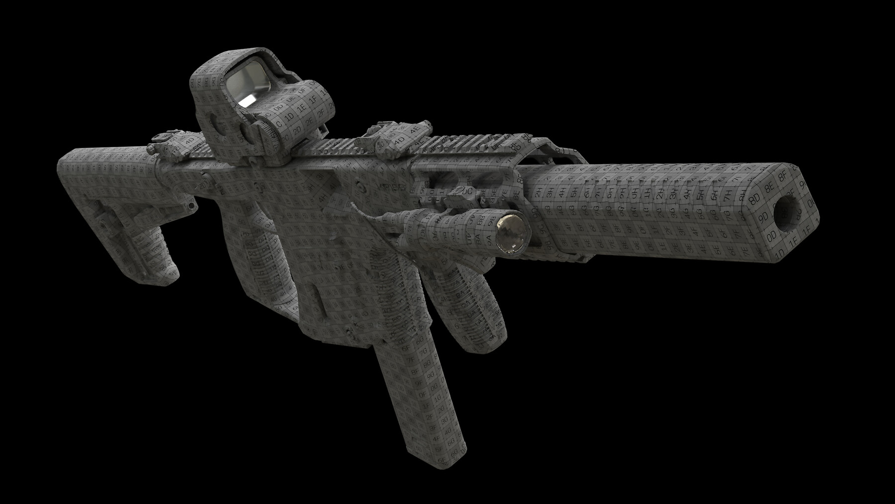 ArtStation - Kriss Vector Gen 2 Sub-D | Resources