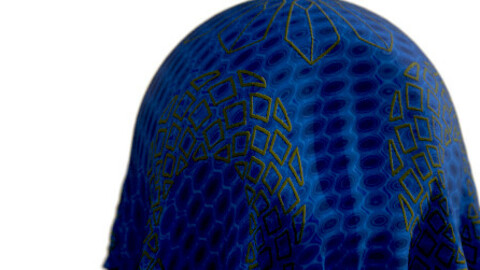 fabric with mandalan