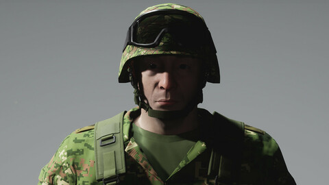 Colombian Soldier