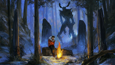 Monster in the Woods