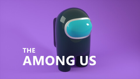 Among us model for 3D printing