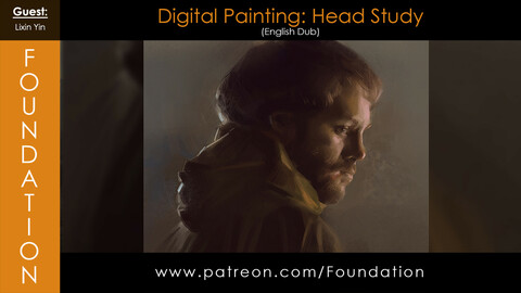 Foundation Art Group - Digital Painting: Head Study with Lixin Yin