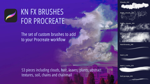 KN FX Brushes for Procreate
