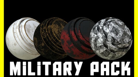 High Quality Military Material / Substance Painter