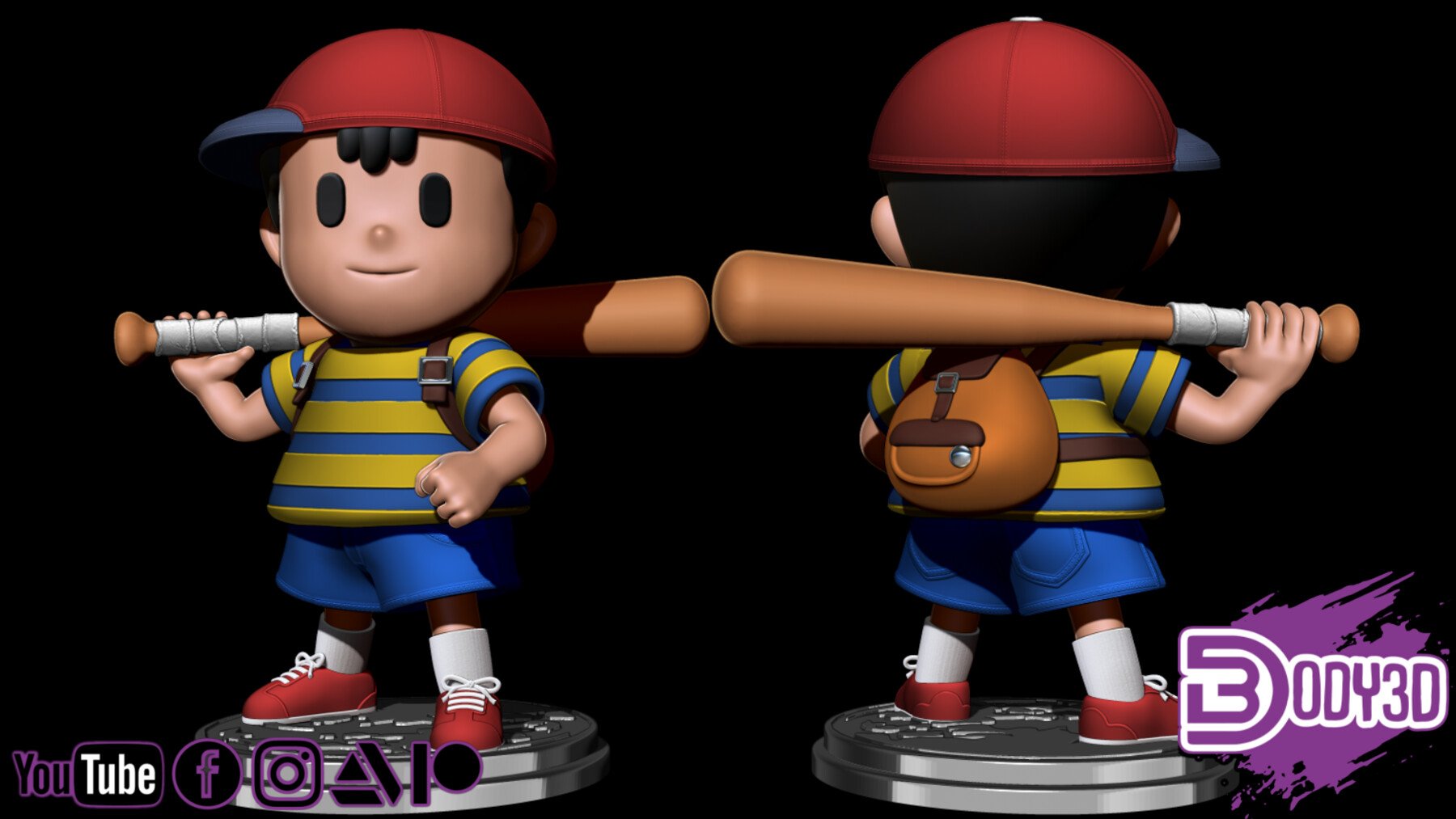 Artstation Ness Earthbound Resources