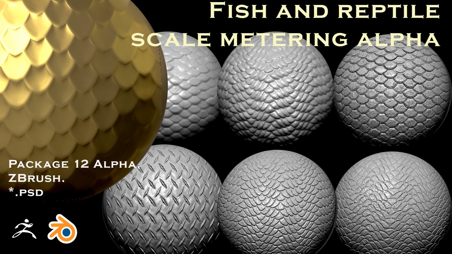 scale alpha for zbrush