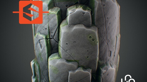 Substance Designer Tutorial - Stylized Cliff Rocks