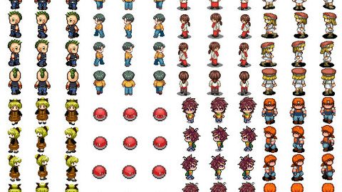 Actor character for pokemon games 1
