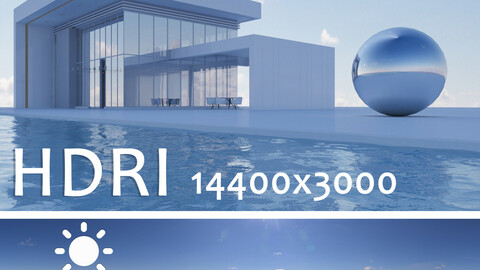 Spherical HDRI map 16
