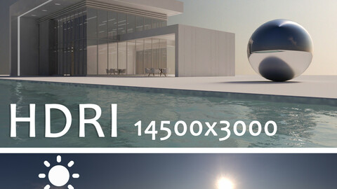 Spherical HDRI map 25