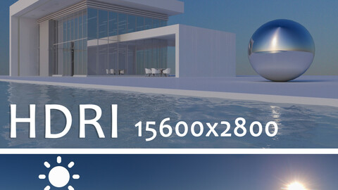 Spherical HDRI map 30
