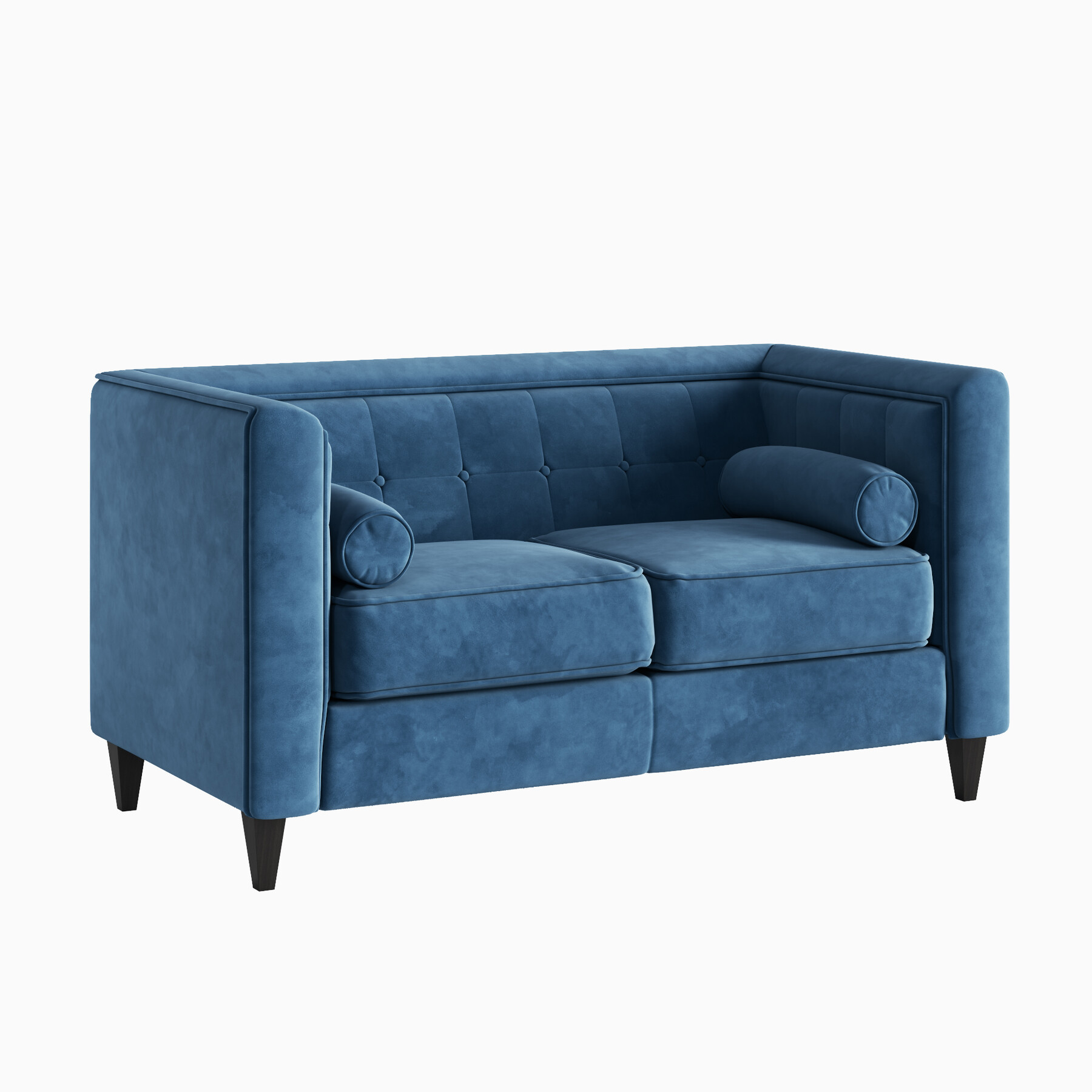 ArtStation Taylor Light Blue Velvet Loveseat Resources