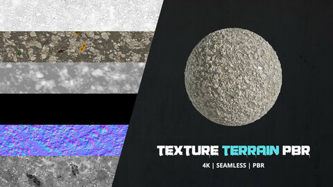 Texture Terrain 4k Pbr - 16bit - 06
