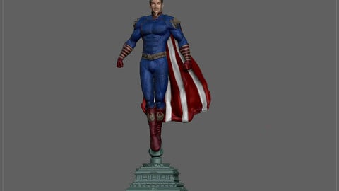 ArtStation - HOMELANDER 3D PRINT | Resources