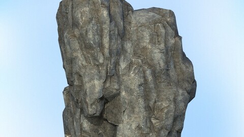 Game Ready Realistic Rock 01