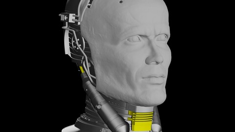 ROBOCOP HEAD FOR 3D PRINT