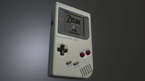 GameBoy with cartridge
