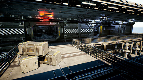 Modular Sci-Fi Station