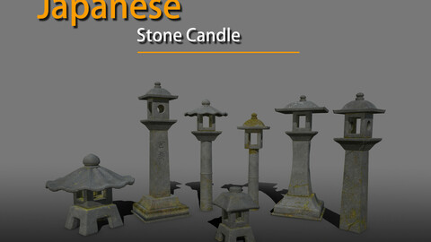 Japanese StoneCandle Package
