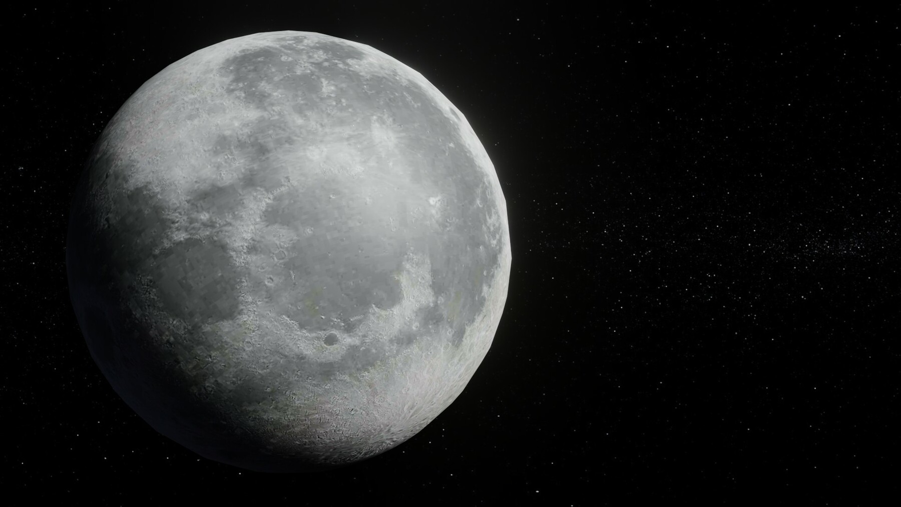 ArtStation Photorealistic Moon 2k Textures 3D Model