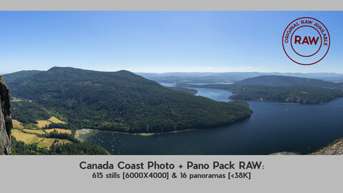 Canada Coast Photo & Pano Pack RAW