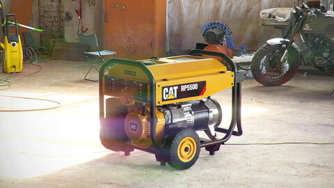 Electric generator - CAT RP 5500