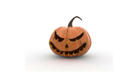 The Halloween pumpkin Jack o lantern