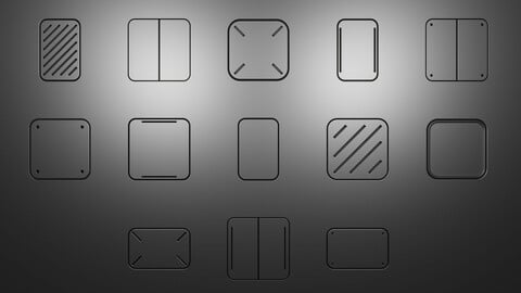 Simple Panels - Decal Pack