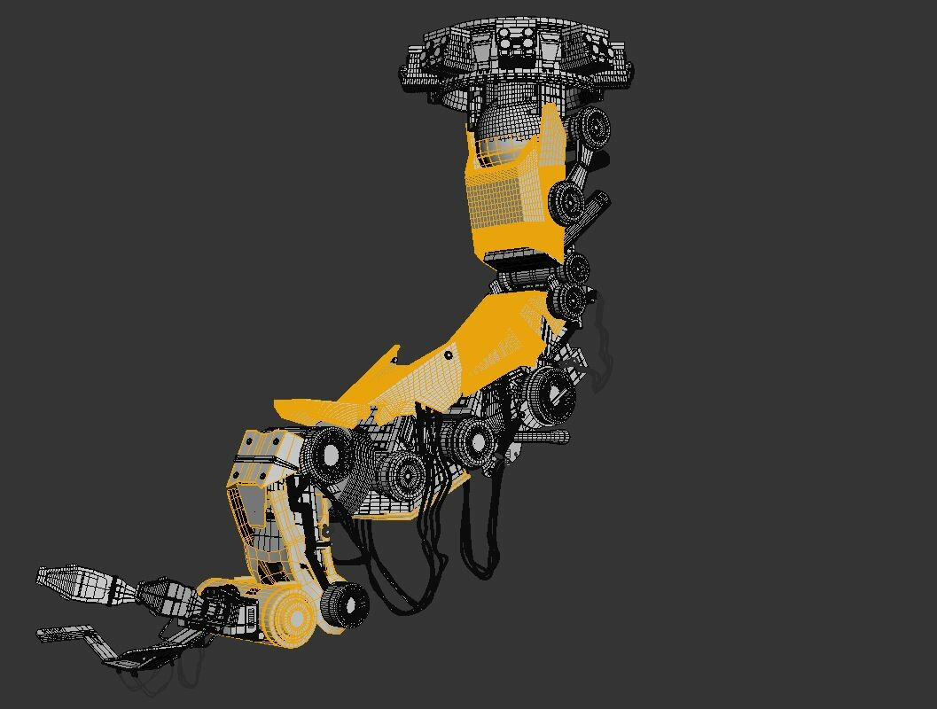 ArtStation - Robotic Arm 3d model | Resources