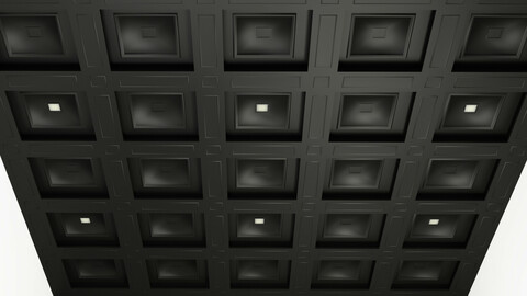 wooden suspended ceiling