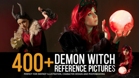400+ Demon Witch Reference Pictures for Artists