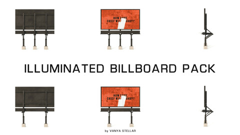Illuminated Billboard Pack