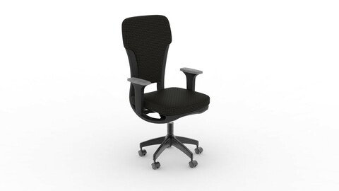 Black Color Headscale Official Chair