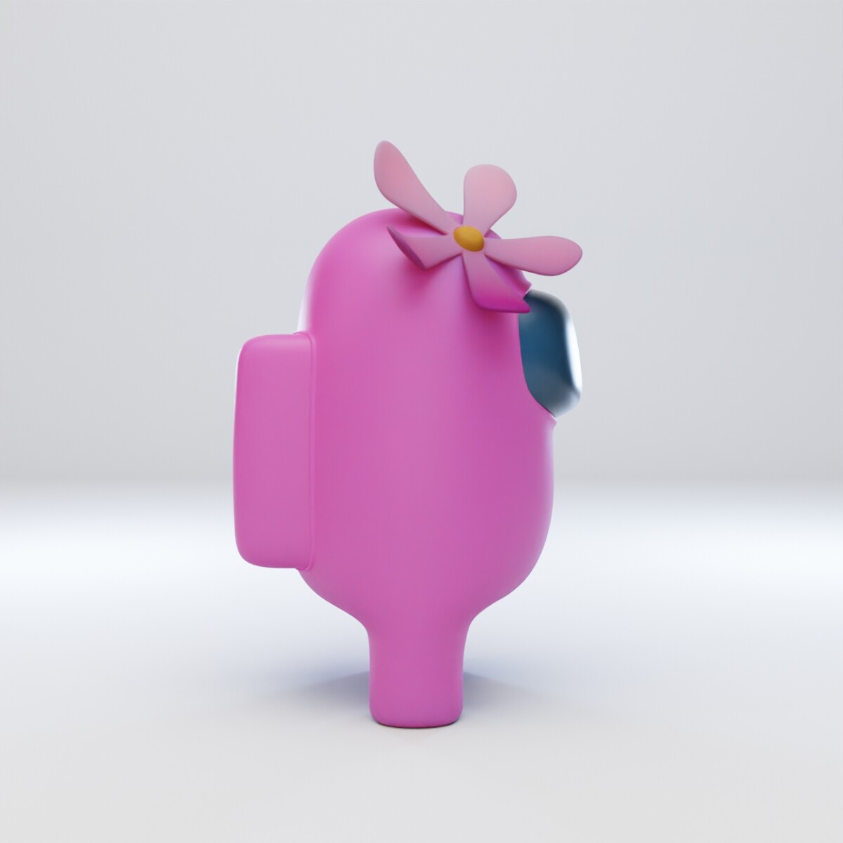 ArtStation Among Us Flower Hat Character Resources