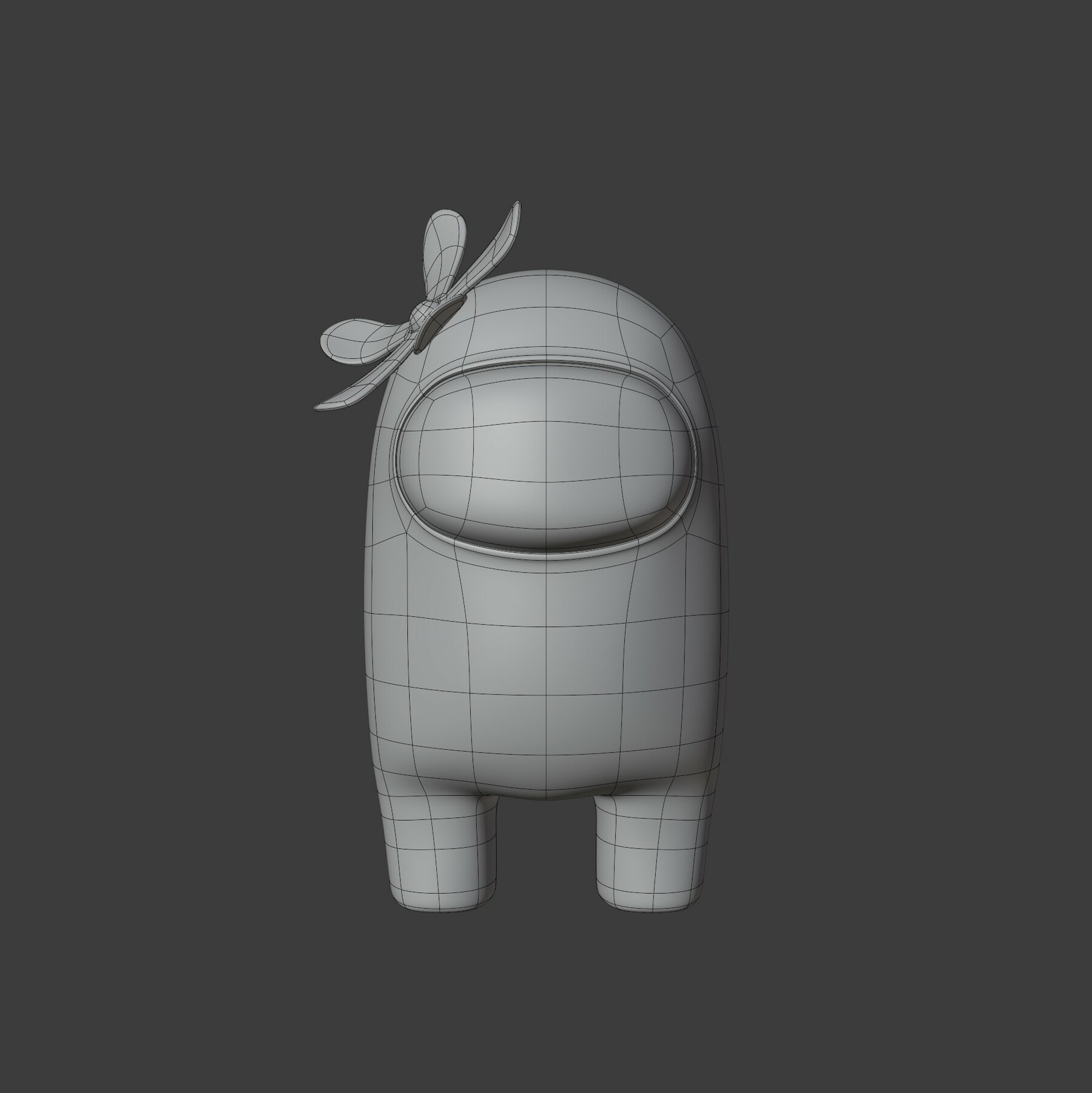 ArtStation Among Us Flower Hat Character Resources