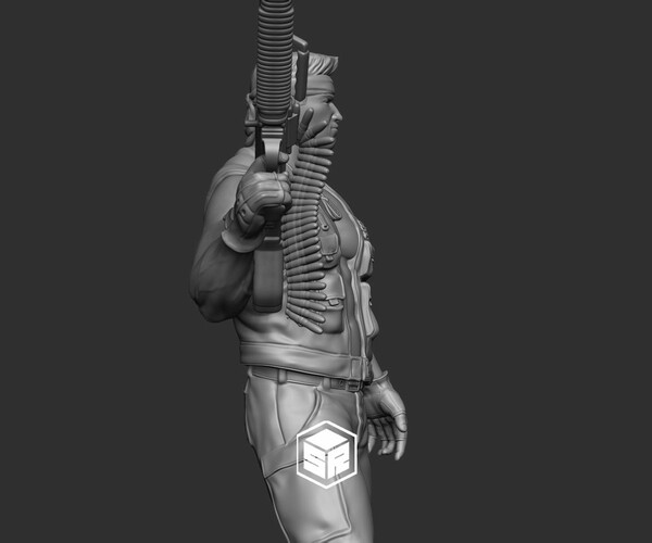ArtStation - Soldier - 3D Print Ready | Resources