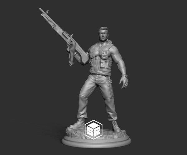 ArtStation - Soldier - 3D Print Ready | Resources