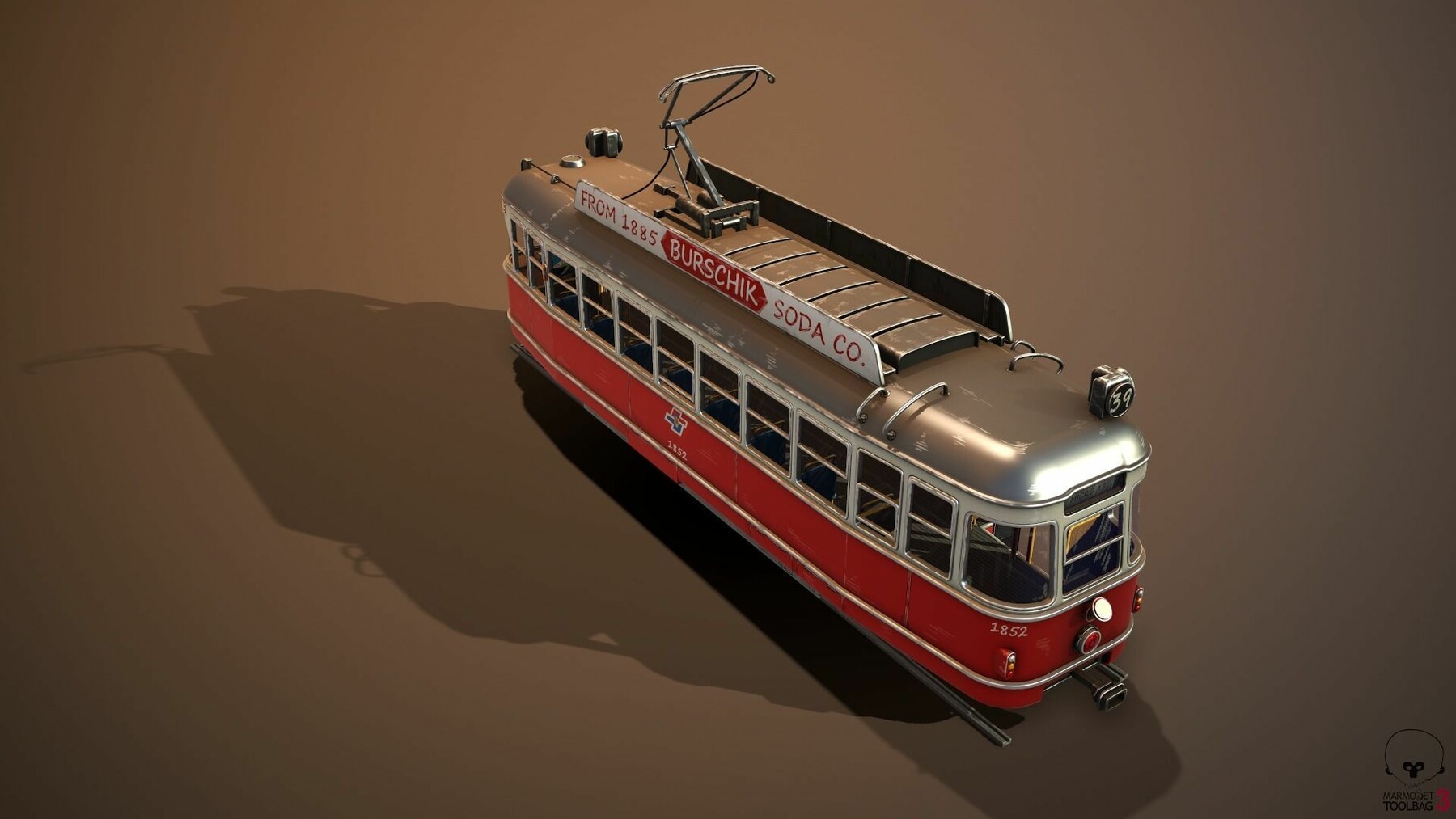 ArtStation - tram Stylized | Game Assets