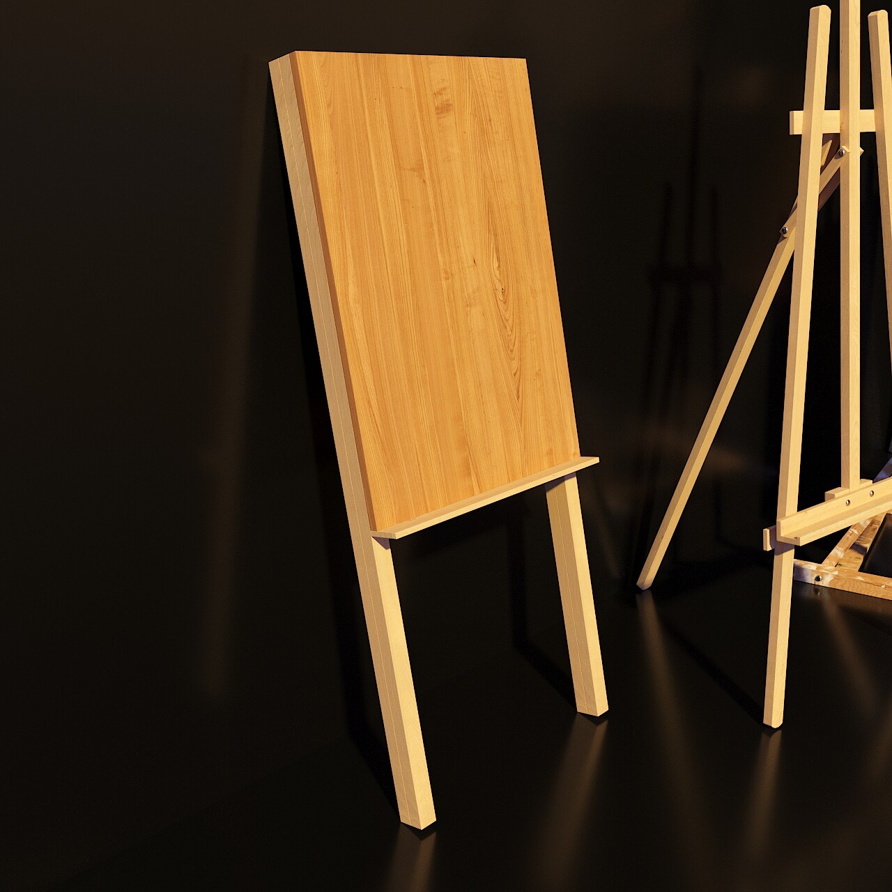 ArtStation Artist Studio Easels Set 190 03 Resources