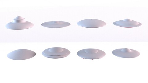 8 UFO OVNI Collection
