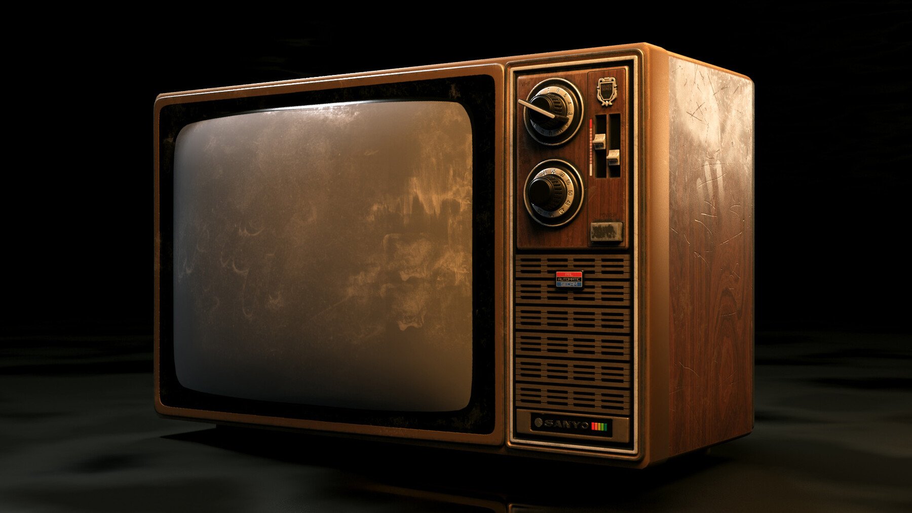 Телевизор кроссовер. Old TV 3d model. Old TV. 3d render old TV. Tv old 2