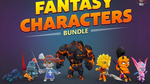 Fantasy characters Bundle