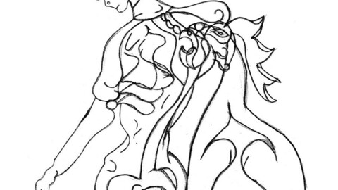 Succubus with bird wings