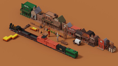 Mega West Pack Game
