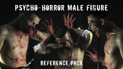 PSYCHO HORROR MALE FIGURE| Reference pack