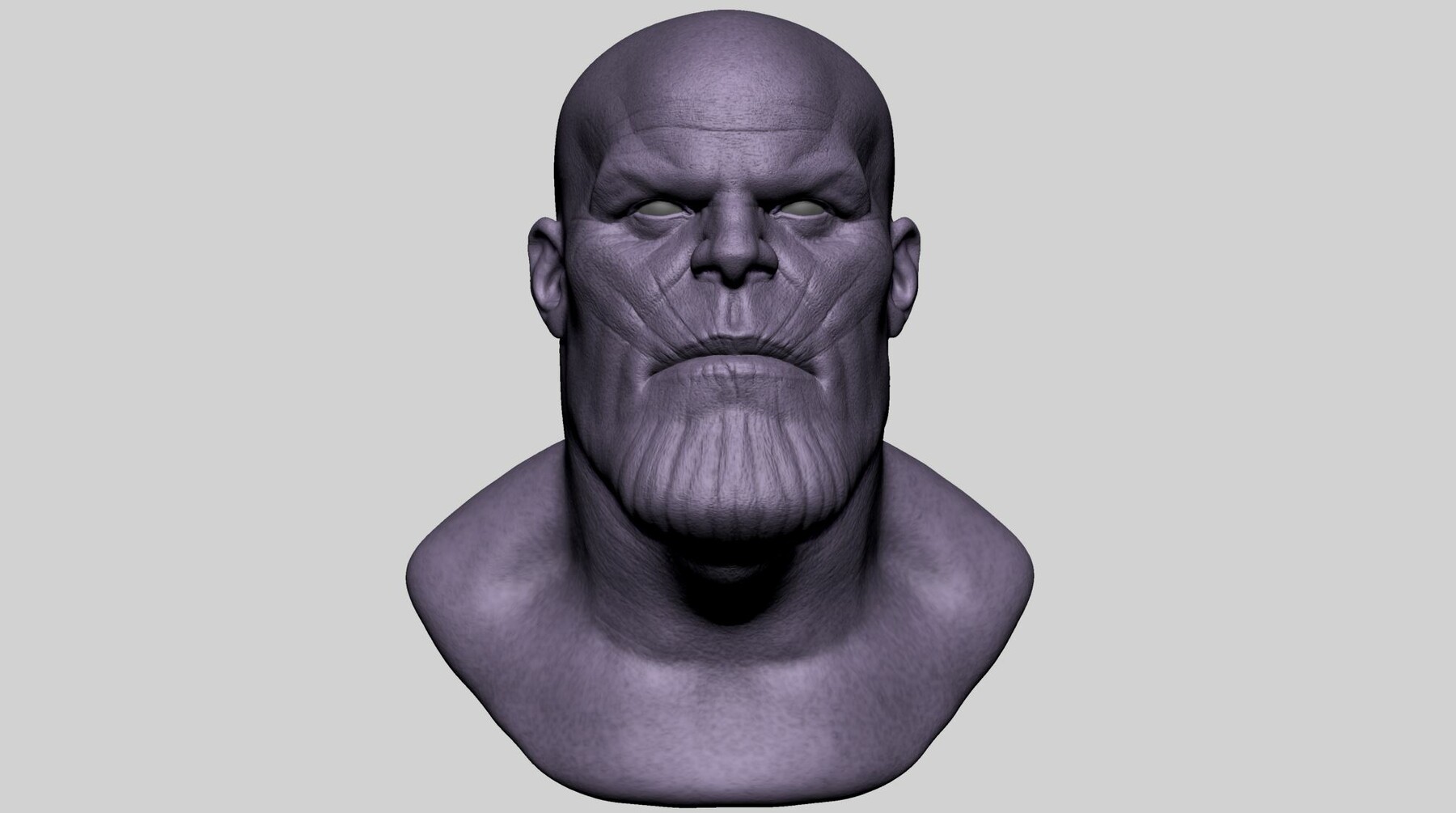 Thanos референс Zbrush