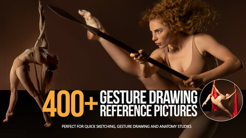 400+ Female Gesture Drawing  Reference Pictures for Artists