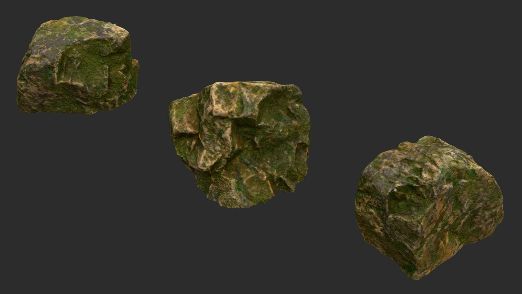 ArtStation - Photoscanned Rocks 01 | Game Assets